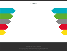 Tablet Screenshot of kickme.to